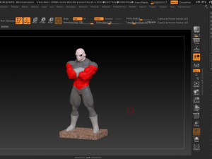 jiren dragon ball super 3D-printmodel