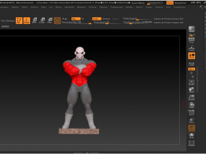 jiren dragon ball super 3D 打印模型