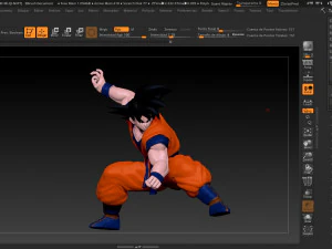 Гоку фаза 1 3D Принт Модель