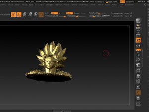 busto goku 3Dプリントモデル