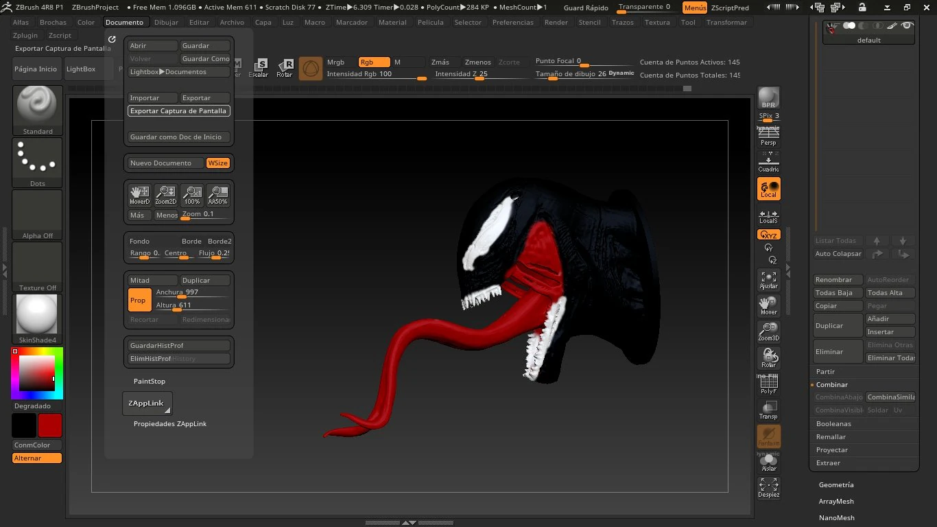 venom body 3d 3D Print Model .c4d .max .obj .3ds .fbx .stl .blend