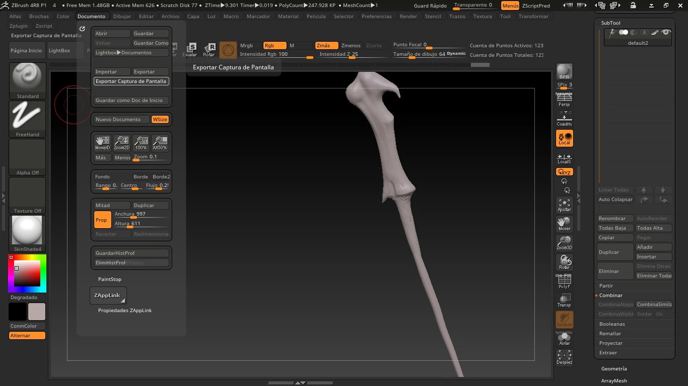 voldemort varita 3D Print Model .c4d .max .obj .3ds .fbx .stl .blend 