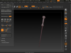 varita harry potter 3D-printmodel