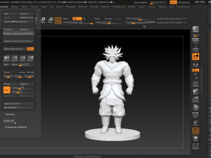 broly dragon ball super Modello di stampa 3D