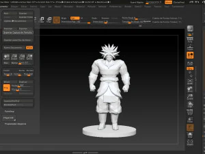 broly dragon ball super 3D Print Model