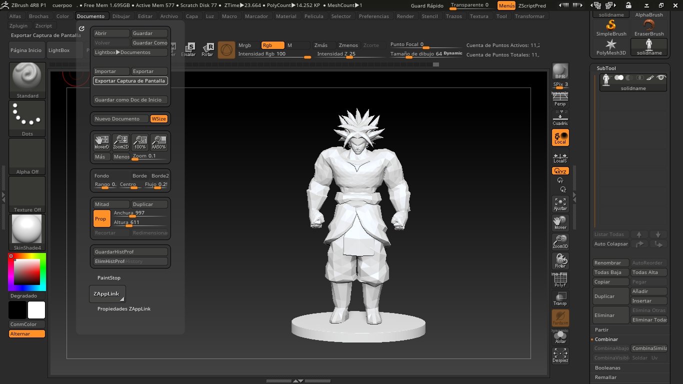 Broly Dragon Ball Super 3d Model In Anatomy 3dexport