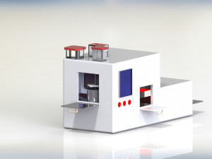 roti maker machine 3D-Modell