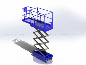 Scissor Lift 3D Model