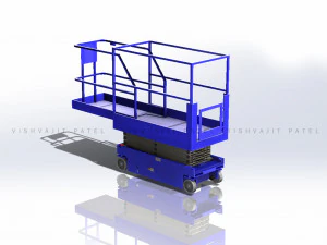 Scissor Lift 3D Model