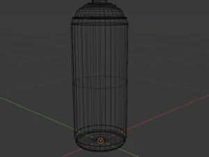 Spr&uuml;hfarbe 3D Modell