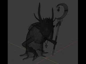 shaman 3D Model