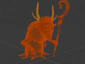 shaman 3D Model