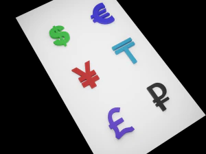 currency 3D Model