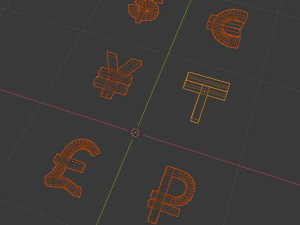 currency 3D Model