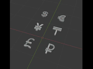 currency 3D Model