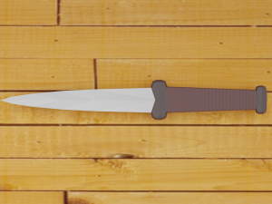 low poly viking Modelo 3D
