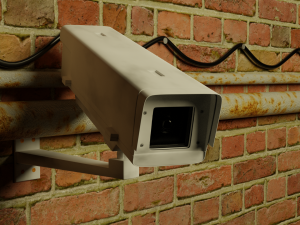 outdoor surveillance camera 3D-Modell