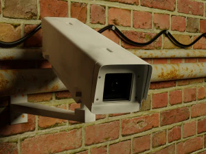 outdoor surveillance camera 3D Model