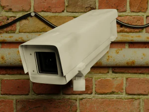 outdoor surveillance camera 3D Model