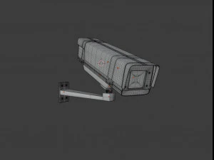 outdoor surveillance camera 3D Model