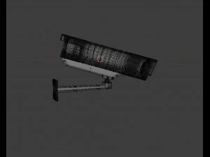 outdoor surveillance camera 3D Model