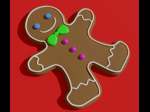 christmas sweets 3D Model