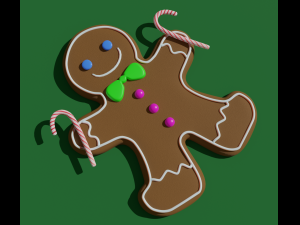 christmas sweets 3D Model