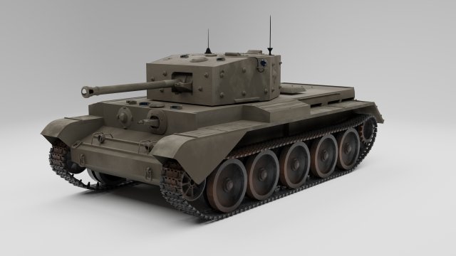 Cromwell 1 Modelo 3D .c4d .max .obj .3ds .fbx .stl .blend 