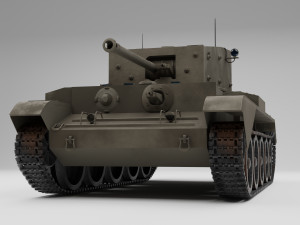 Cromwell 1 Modelo 3D