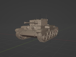 Cromwell 1 Modelo 3D