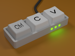 Keyboard with the most necessary 3D 模型