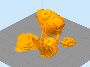 predator bust figurine 3d printing assembly Modèles 3D en vedette