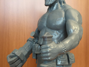 hellboy dc comics action figures marvel model file stl for 3d printing fdm-fff dlp-sla-sls Modello di stampa 3D