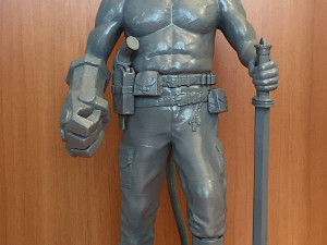 hellboy dc comics action figures marvel model file stl for 3d printing fdm-fff dlp-sla-sls Modello di stampa 3D