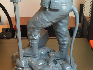 hellboy dc comics action figures marvel model file stl for 3d printing fdm-fff dlp-sla-sls Modello di stampa 3D
