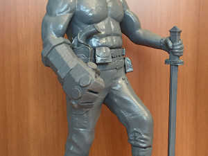 hellboy dc comics action figures marvel model file stl for 3d printing fdm-fff dlp-sla-sls Modello di stampa 3D
