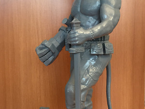 hellboy dc comics action figures marvel model file stl for 3d printing fdm-fff dlp-sla-sls Modello di stampa 3D