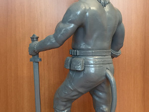 hellboy dc comics action figures marvel model file stl for 3d printing fdm-fff dlp-sla-sls Modello di stampa 3D