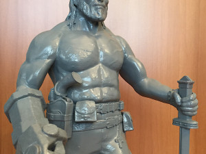 hellboy dc comics action figures marvel model file stl for 3d printing fdm-fff dlp-sla-sls Modello di stampa 3D