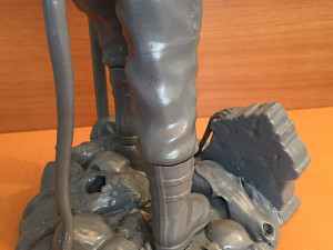 hellboy dc comics action figures marvel model file stl for 3d printing fdm-fff dlp-sla-sls Modello di stampa 3D
