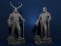 hellboy dc comics action figures marvel model file stl for 3d printing fdm-fff dlp-sla-sls Modèles 3D en vedette