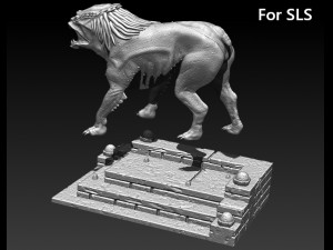 predator dog model printing miniature assembly file stl-obj for 3d printing fdm-fff dlp-sla-sls ins 3D-Druckmodell