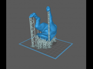 predator dog model printing miniature assembly file stl-obj for 3d printing fdm-fff dlp-sla-sls ins 3D-Druckmodell