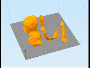 predator dog model printing miniature assembly file stl-obj for 3d printing fdm-fff dlp-sla-sls ins 3D Print Model