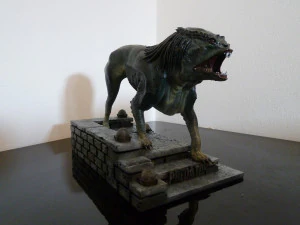 predator dog model printing miniature assembly file stl-obj for 3d printing fdm-fff dlp-sla-sls ins 3D Print Model
