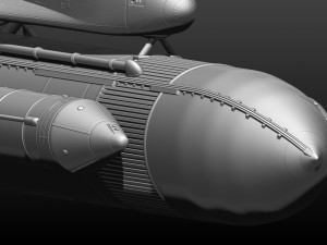 space shuttle file stl for all 3d printer two versions on platform and in the take-off phase lamp 3D Print Model