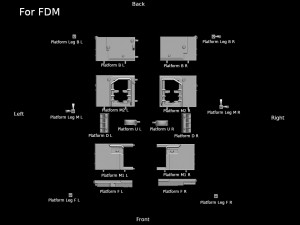 space shuttle file stl for all 3d printer two versions on platform and in the take-off phase lamp 3D Print Model