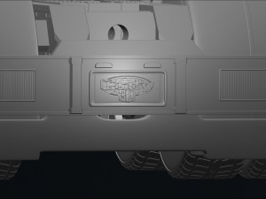 american heavy truck peterbilt custom model printing file stl for 3d printer fdm-fff dlp-sla-sls 3D Baskı Modeli