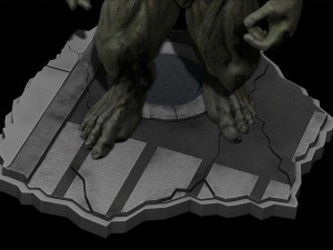 abomination hulk from movie the incredible hulk 2008 with edward norton file stl for 3d printer f 3D-printmodel