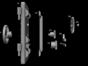 money box reproduction of safe rhino ironworks model printing assembly file stl for 3d printing 3D Print Model
